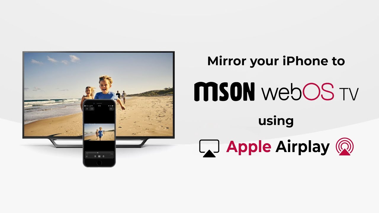 AirPlay iPhone (iOS) - Connect your iPhone (iOS) to LG webOS Smart LED ...