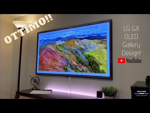 TV LG OLED 65 GX - Gallery Design - Scheda Tecnica - Installazione -  Recensione - YouTube
