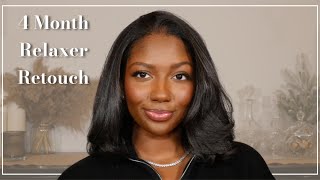 Wash Day: 4 Month Relaxer Touch Up | Niara Alexis