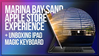 Marina Bay Sand Apple Store Experience and Unboxing ipad magic keyboard Unboxing Sunday Resimi