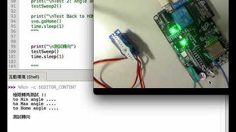 So Easy Micropython - Difi ESP8266-Servo SG90 - WF8266R