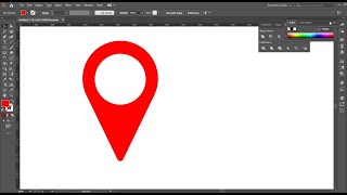 Adobe Illustrator How to Make a Map Location Icon