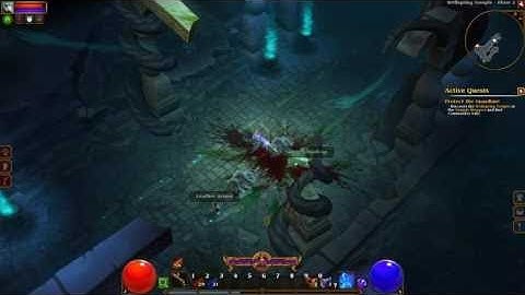 7. Torchlight II, Protect the Guardian!