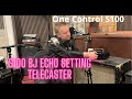 S100 BJ Echo setting TELECASTER
