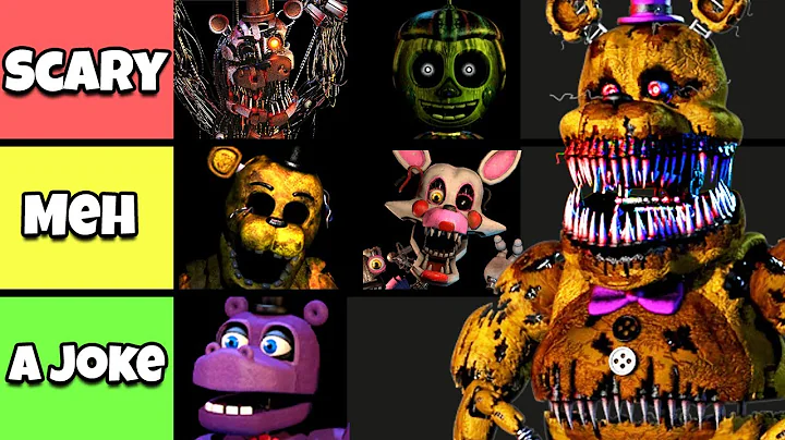 Ranking Every FNAF Animatronic by How Scary They Are