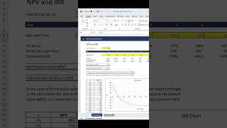 How to Calculate NPV and IRR in Excel