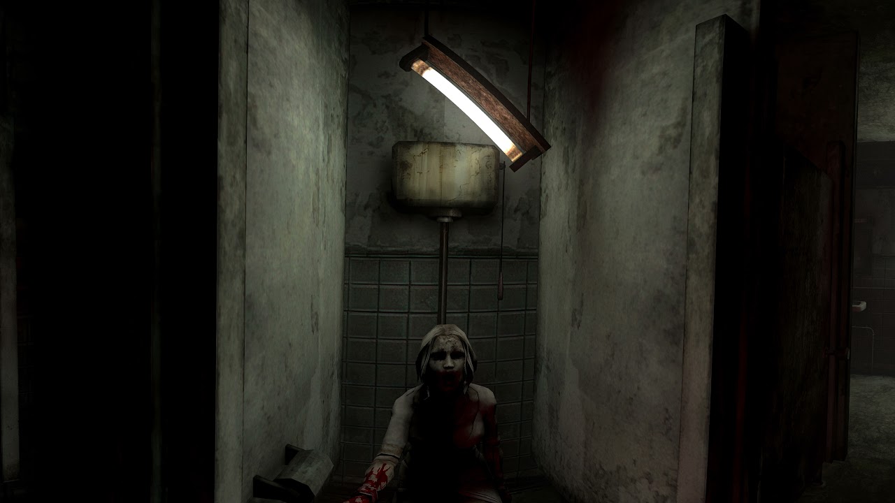 Silent Hill: The Room - South Ashfield Station - Women Bathroom (360VR…