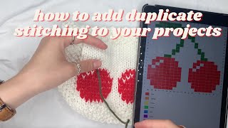 How To Do Duplicate Sching Knitting Knitting Tutorial