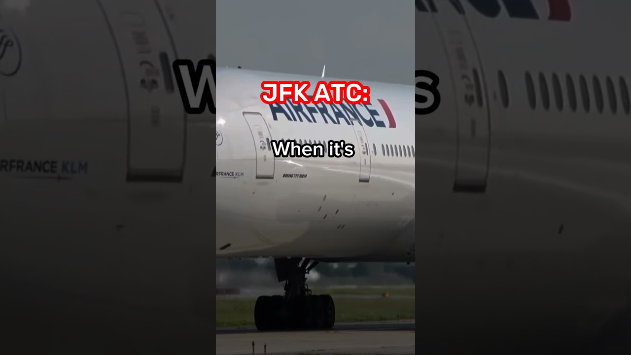 Диспетчерская служба аэропорта имени Кеннеди рассердилась на пилота Air France 😳