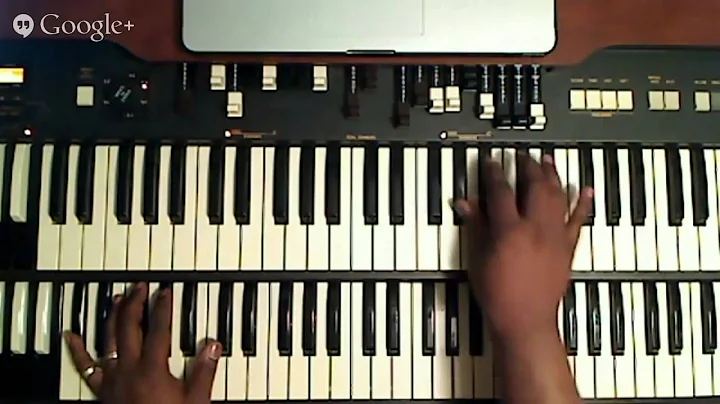 The Organ Drawbar Settings - Starling Jones,Jr. - Organ Tutorial