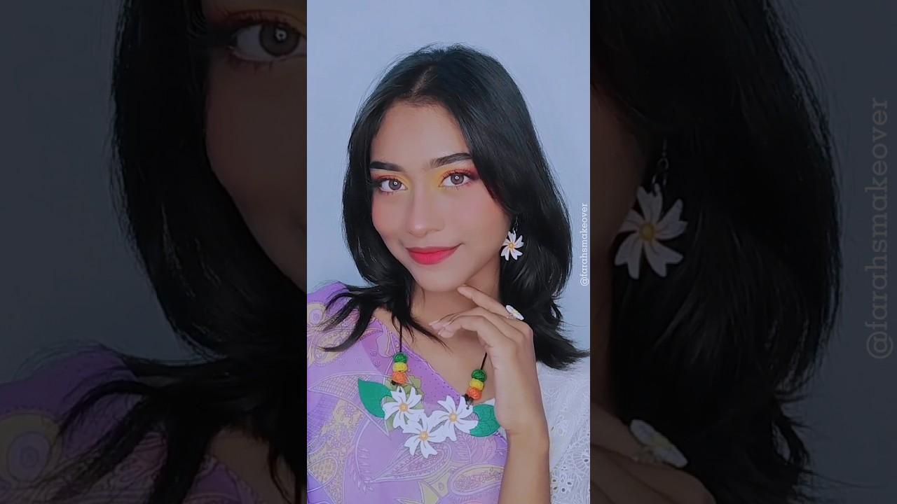 Makeup Transformation || Farah's Makeover 💙 #makeuptransformation #shorts #viral