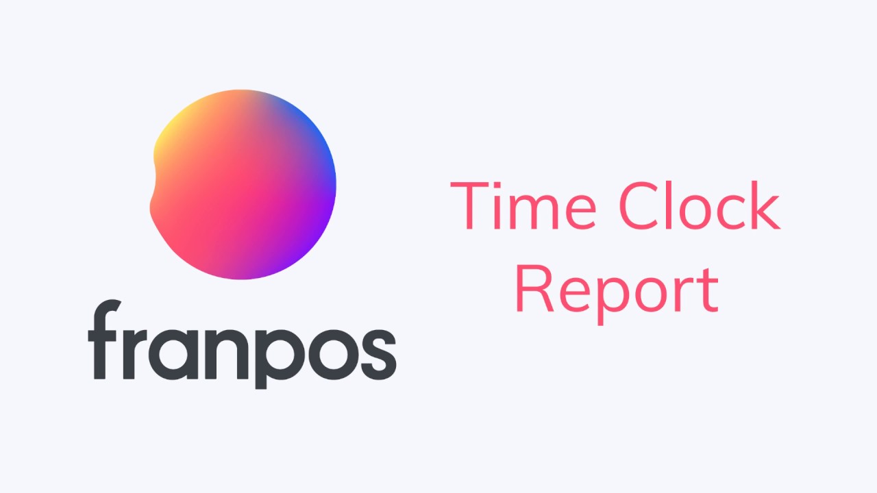 Time Clock Report - YouTube