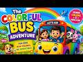 The Colorful Bus Adventure 🚌 | Fun Learning Ride for Kids