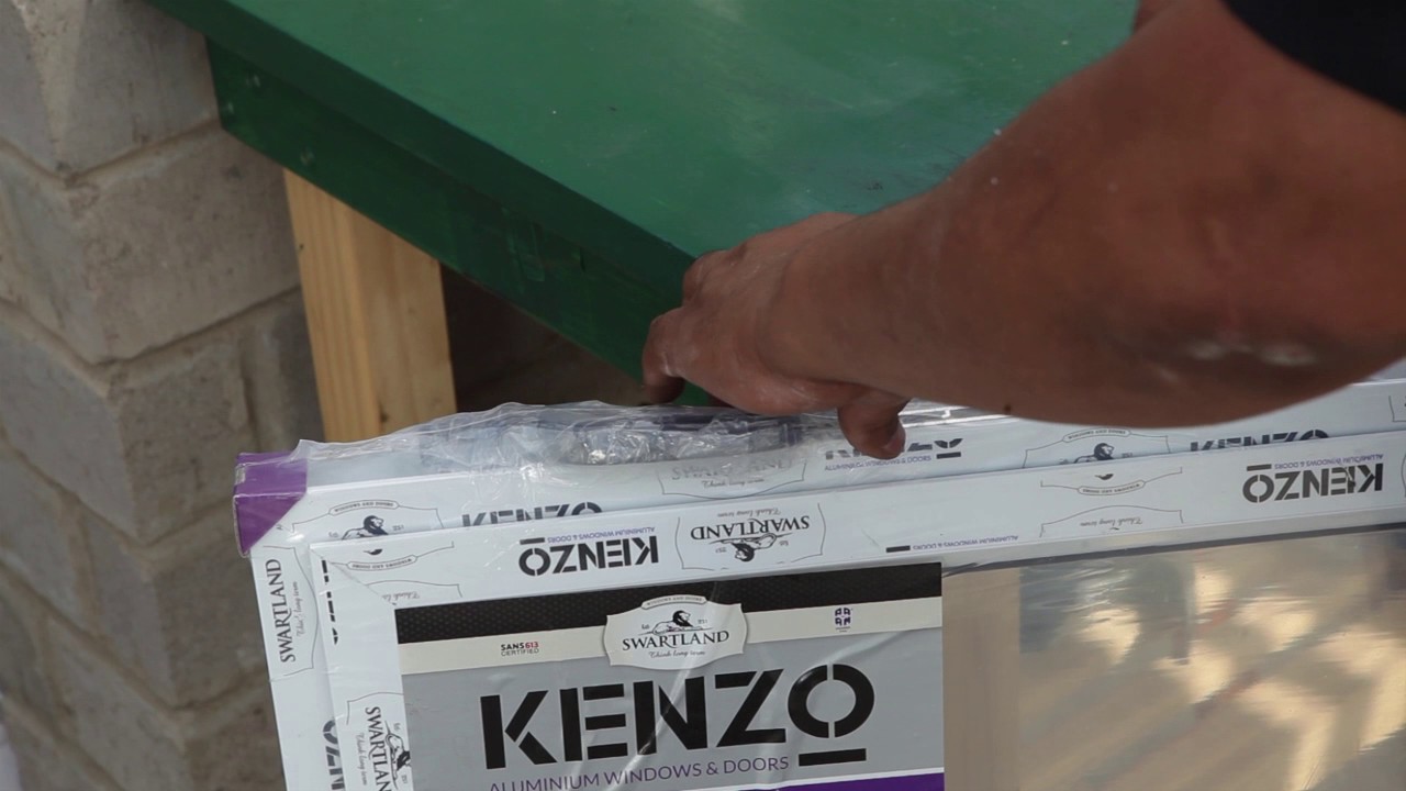 Swartland Kenzo Aluminium Window Installation YouTube