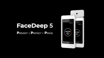 Touchless Face Recognition Terminal with Temperature Detection, Anviz FaceDeep 5 and FaceDeep 5 IRT