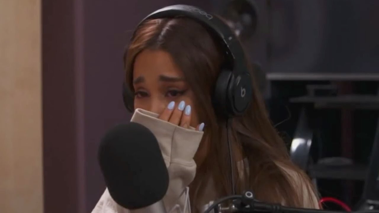 Ariana Grande Crying Compilation - YouTube