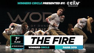 THE FIRE | 1st Place Jr Team | World of Dance Paris 2019 | #WODFR19