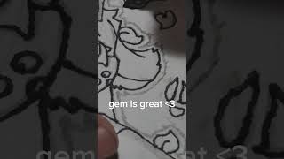 Doing trading Cards now :) #lifeseries #fanart #art #lineart #paper #customcards #geminitay #mcyt