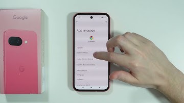 Google Pixel 9a: How to Change App Language