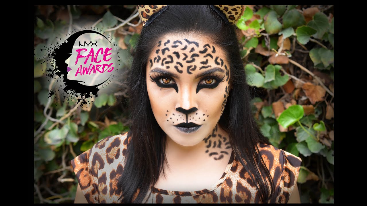 NYX FACE AWARDS MÉXICO 2016 ⎢MAQUILLAJE DE LEOPARDO HALLOWEEN | DAY ARVIZU♡