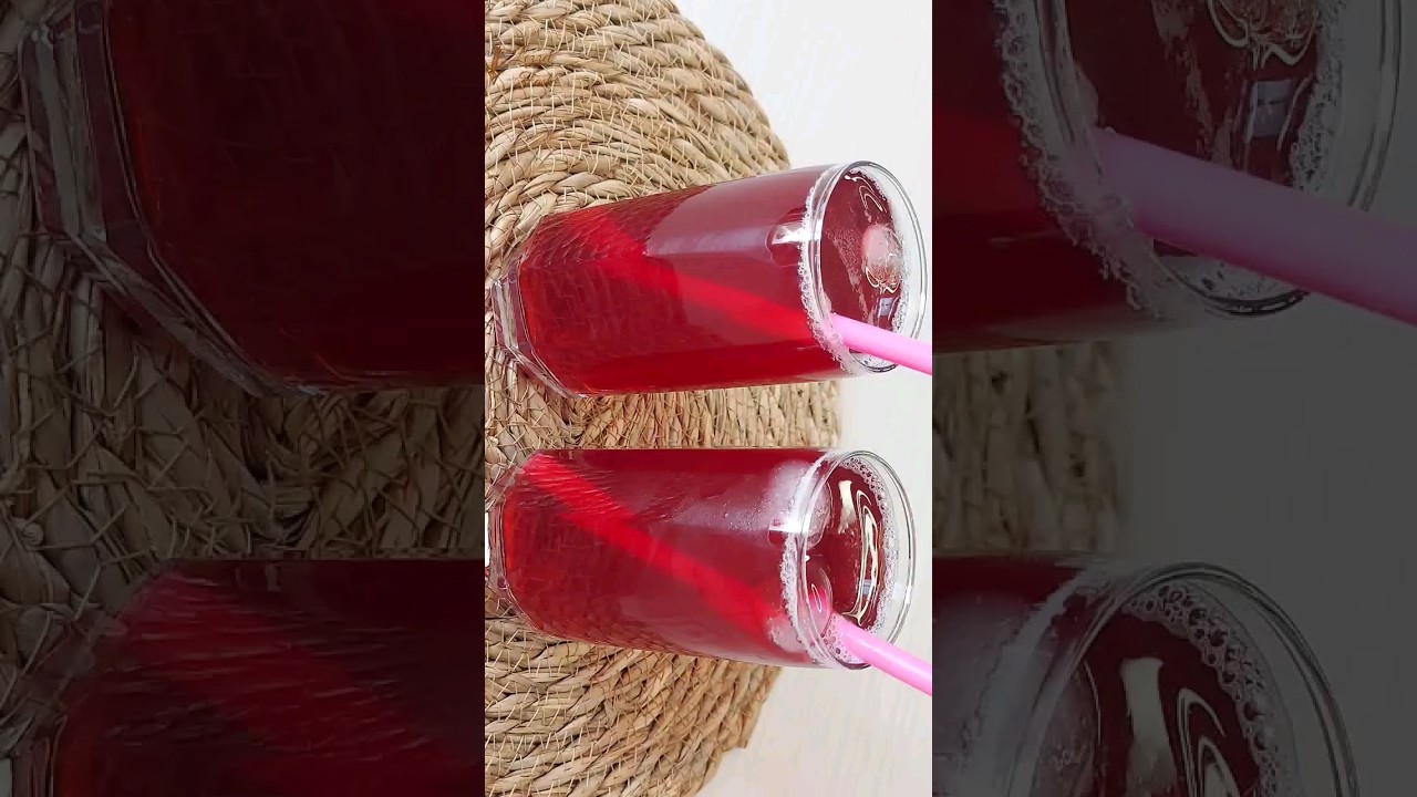 Ev Yapımı Vişne Suyu Nasıl Yapılır?????????Pratik Doğal Vişne Suyu Tarifi????????#short #cherry #içecek