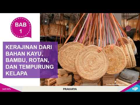 Salah satu kegiatan dalam memproduksi produk kerajinan dari kayu,bambu, dan rotan adalah mendaur ula