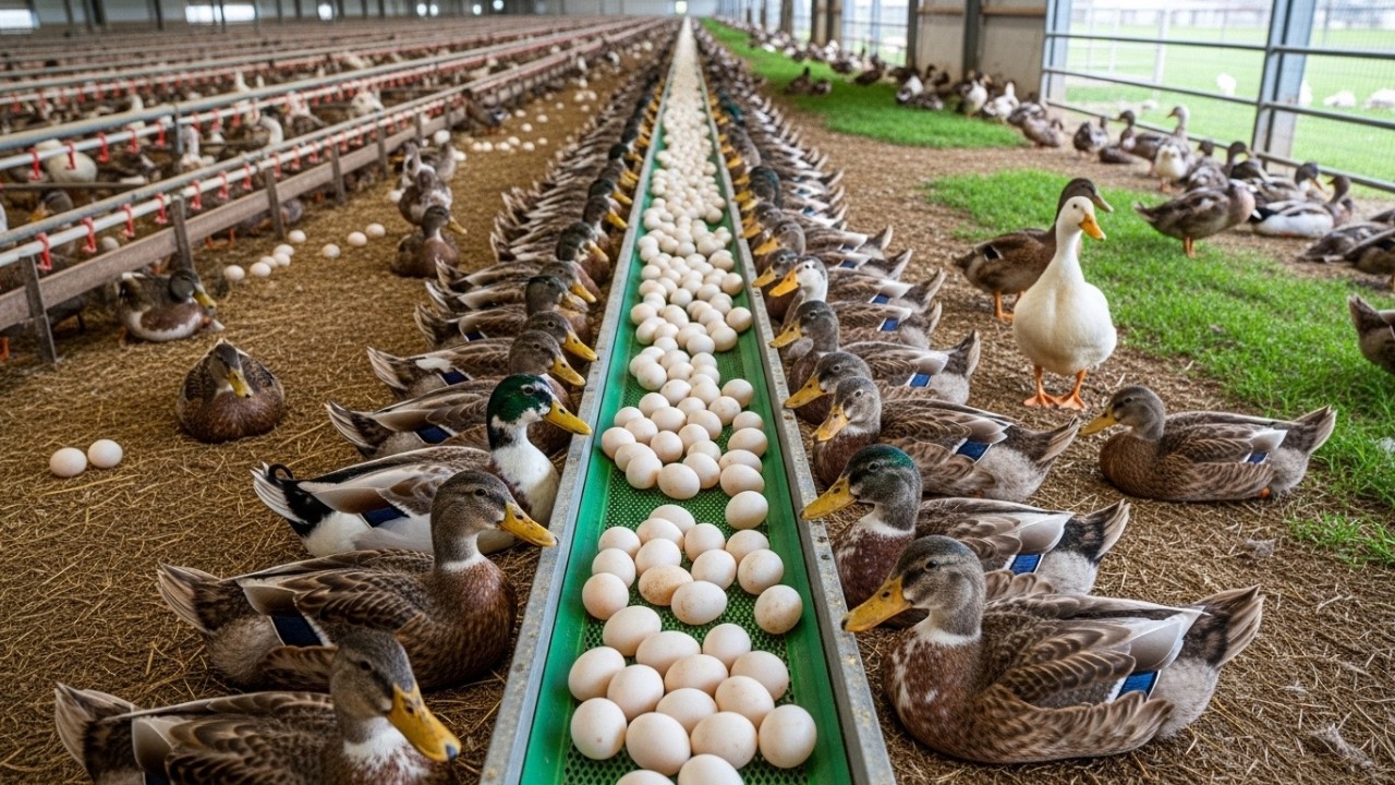 Duck Farming Business for Organic Egg Production