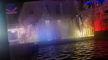 Thi công nhạc nước nghệ thuật khách sạn Hoàng Nhâm - Lai Châu | Gọi Ngay 0912 995 006