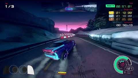 Inertial Drift - Frozen Precipice Time Attack [56.98] [Bullet]