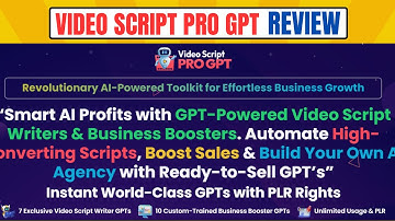 Video Script Pro GPT Review - Best AI for Script Writing