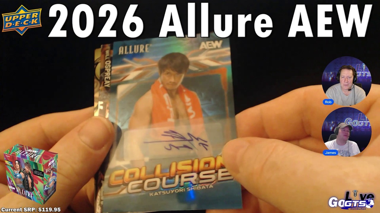 Box Break | 2026 Upper Deck Allure AEW - YouTube