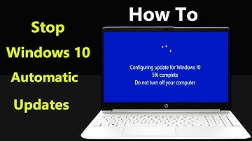 How to Disable Windows Automatic Updates on Windows 10 Permanently (2023)