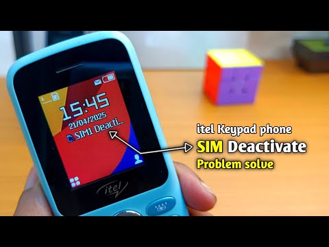How to Fix SIM Deactivated Problem in Itel Keypad Phone || SIM Deactivated Issue in Itel Mobile