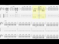 ONE OK ROCK Re:make ギター タブ guitar TAB