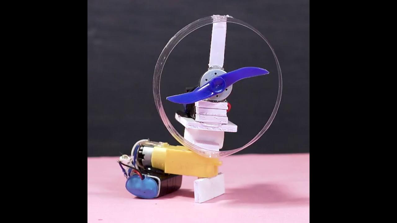 DIY 360° Rotating Fan YouTube