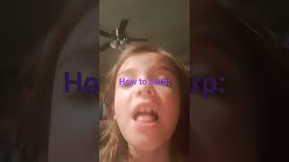 Tutorial On How To Burp On Command