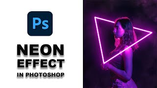 Neon Effect in Adobe Photoshop | Neon Effect Photoshop in Hindi | Photoshop Tutorials in Hindi