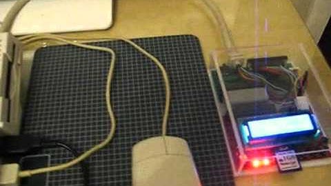 HxC Floppy Drive Emulator in Custom Enclosure on Amiga A600