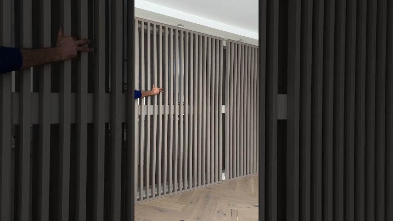 Raumteiler Lamellenwand Bausatz auf Maß von AXORA home 