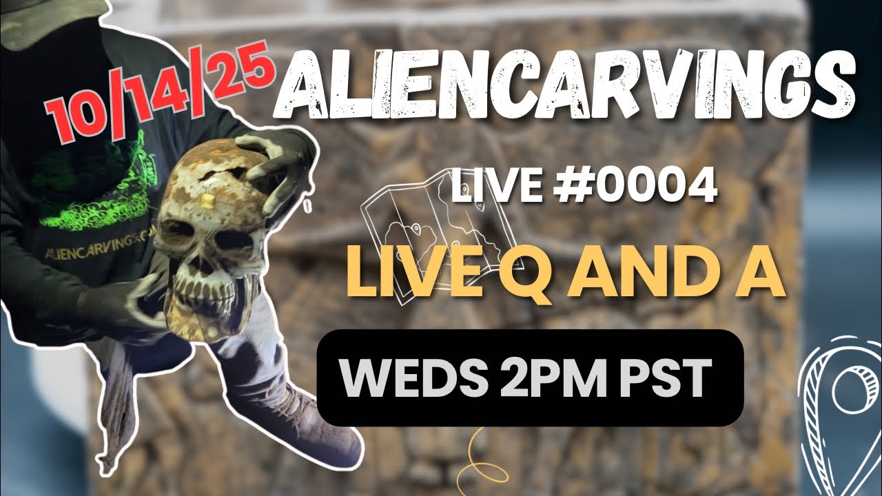 Is 3i Atlas The Great Disclosure? | Aliencarvings LIVE from Mexico’s Hidden Chambers 🌎🔺