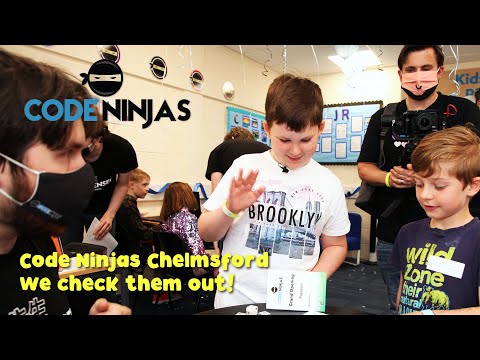 The Grand Opening of Code Ninjas Chelmsford - we go and check it out!