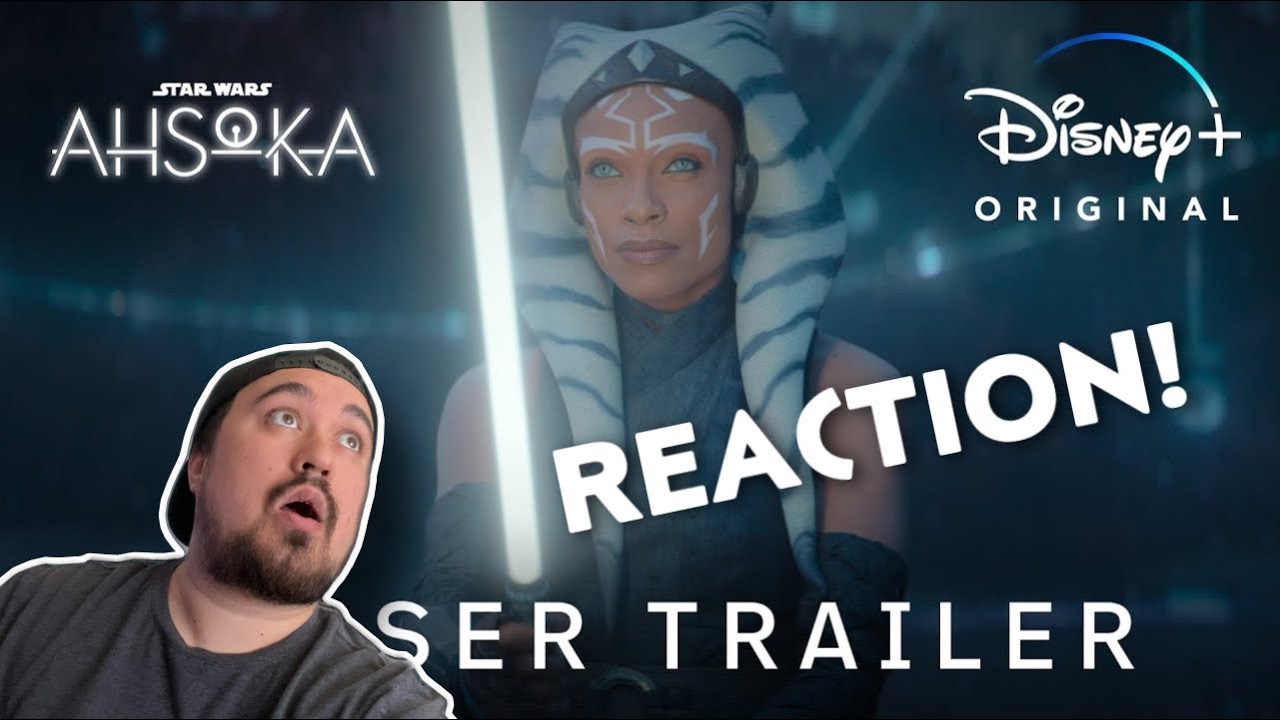 AHSOKA TRAILER REACTION! | STAR WARS CELEBRATION | Official Teaser ...