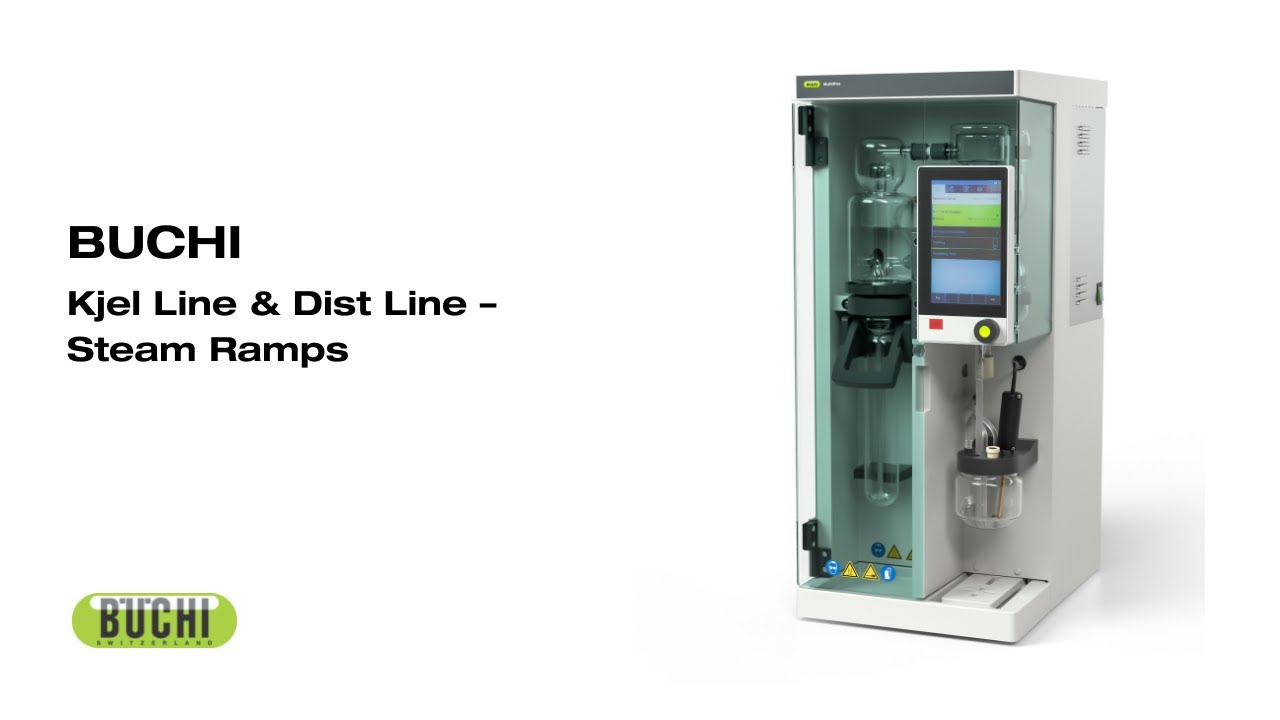 BUCHI Kjel Line & Dist Line – Steam Ramps - YouTube