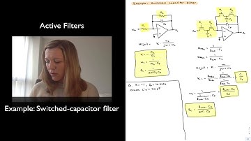 Example: Switched-capacitor filter