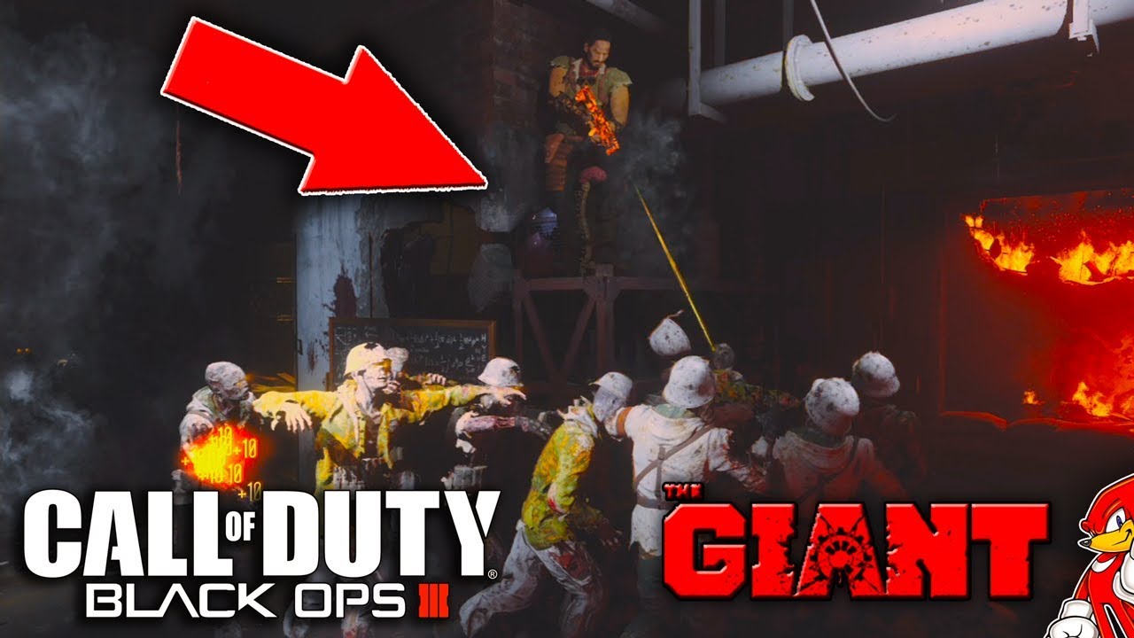 Truco Glitch Black Ops 3 Zombies The Giant Godmode Knife Lunge "Pile Up" - By ReCoB