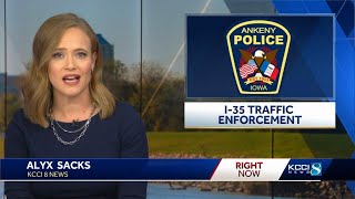 Traffic safety crackdown is happening near Ankeny