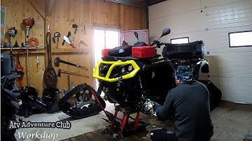 Instaling Apache 360 LT Track System ❄️ Can Am Outlander MAX XTP 1000