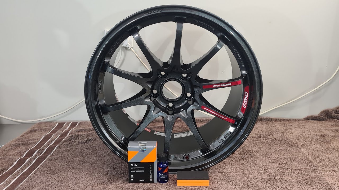 How To Ceramic Coat Wheels With Carpro DLUX