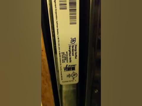 Kenmore Elite Dishwasher Model 665.14815N612 - YouTube