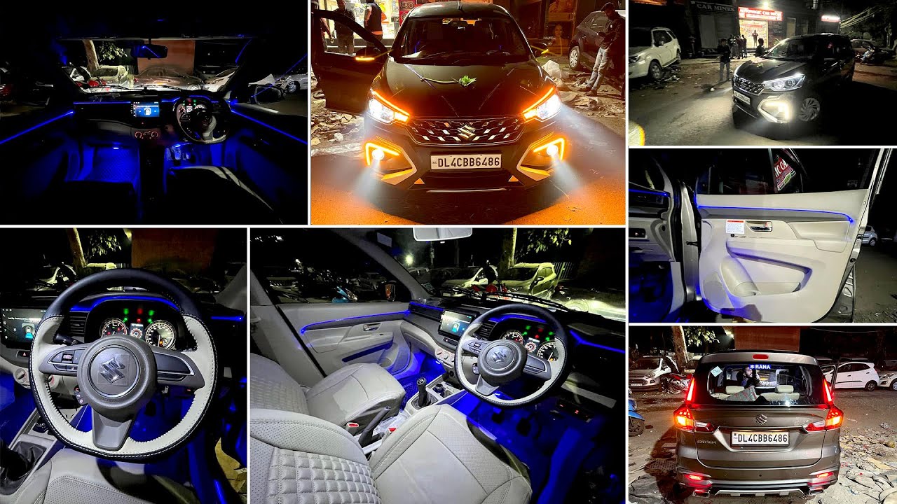 ertiga 2022 modification काम देख के मज़ा आ गया टॉप मॉडल से भी बढ़िया बना दिया  ertiga 2022 modified